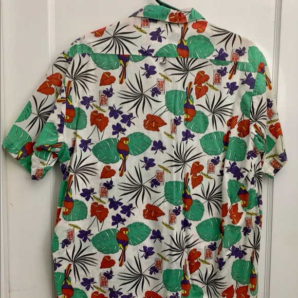 Vintage Diet Coke parrot Hawaiian Shirt - Picture 5 of 5